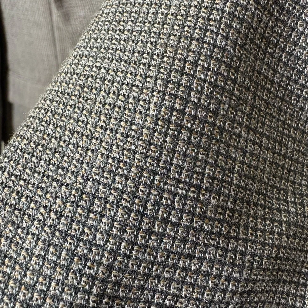 Haggar Classic Brown Wool Blend Sport Coat Size 44R
